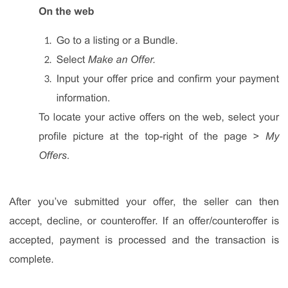 🎉HOW TO OFFER🎉 - Picture 5 of 9